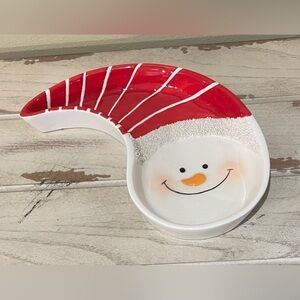 Burton & Burton Snowman Dish